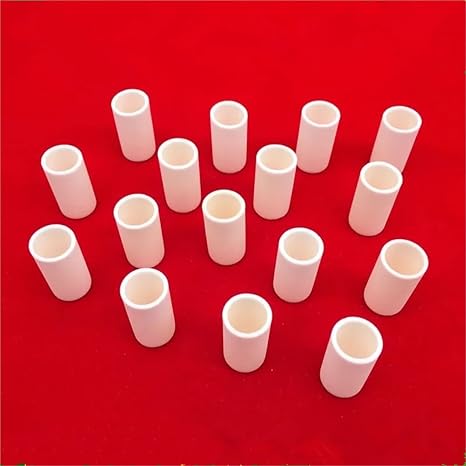 Cylindrical Alumina Crucible 0.5ml 1ml 1.5ml 2ml 3ml 4ml Small Long Alumina Ceramic Crucible Al2O3 99% Purity Smelting Crucible(0.5ml 20x4mm 1pc)
