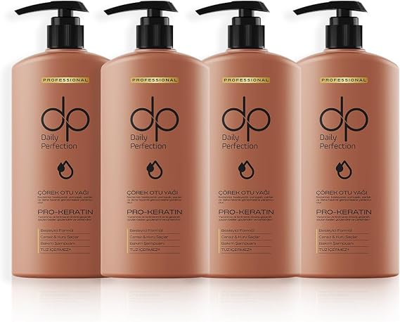 dp Daily Perfection Black Cumin Salt Free Shampoo 800 Ml 4 Pieces