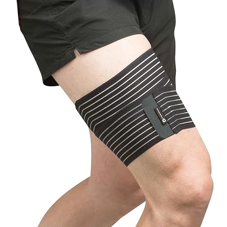 thermoskin Adjustable Multi-Purpose Wrap,Knees,Thighs, Arms & Torso, One Size Fits Most 47.24" inches long.