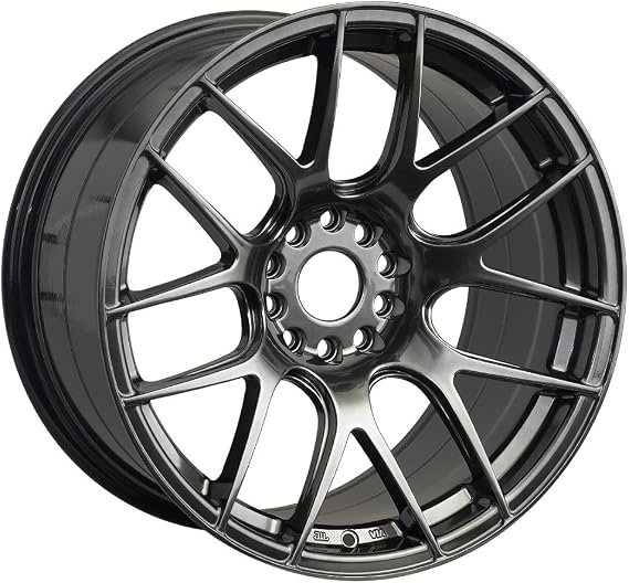 530 Rim 17X8.25 4X100/4X114.3 Offset 25 Hyper Black (Quantity of 1)