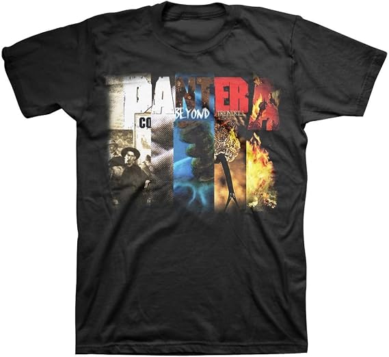 Bravado Pantera Men's Collage T-Shirt Black