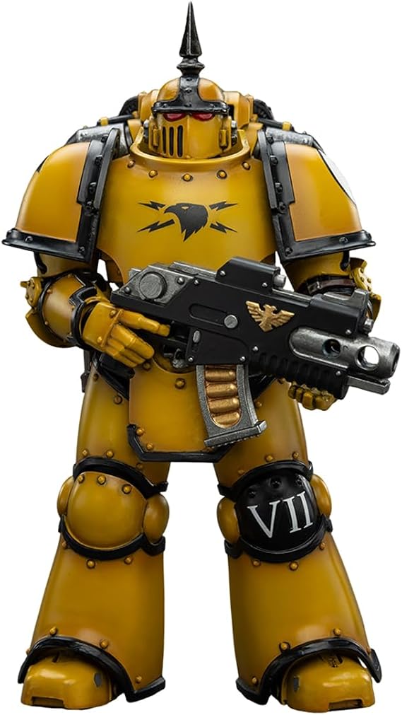 JOYTOY Warhammer 40,000 The Horus Heresy 1/18 Action Figure Imperial Fists MKlll Tactical Legionary Collection Model Birthday Gifts