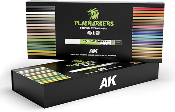 AK Interactive PLAYMARKERS SPECIAL BOX AKM150 Full Range (34x)
