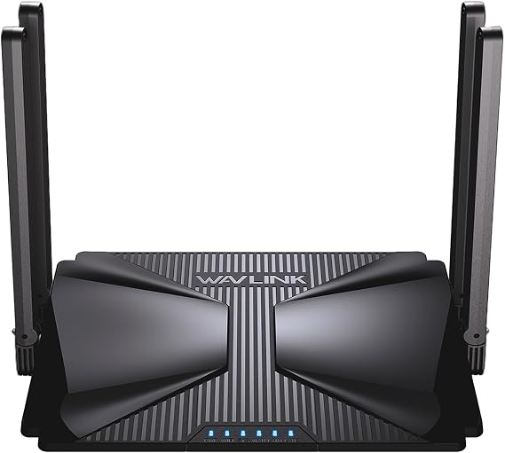 WiFi 6 AX3000 Wireless Internet High Speed Smart Router with 5dBi High-gain Antennas, Dual Band Gigabit Computer Router Mesh Support for Homes up to 2000 Sq. ft, VPN, Parental Control