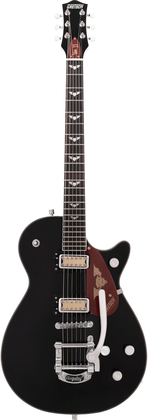 Gretsch G5230T Nick 13 Signature Electromatic Tiger Jet with Bigsby Electric Guitar - Black with Laurel Fingerboard