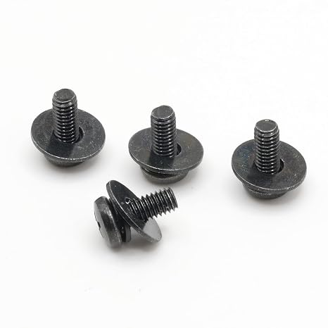 ReplacementScrews VESA Compatible M4 10mm TV/Monitor Wall Mount Screws