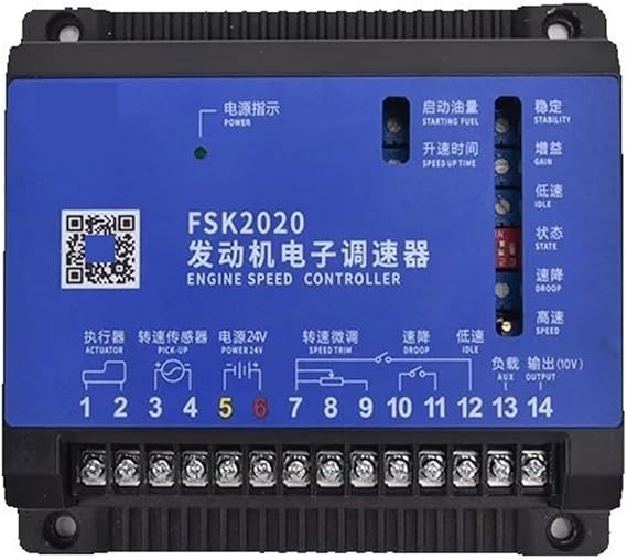 Generator Speed Controller FSK2020D Speed Control Board FSK2020