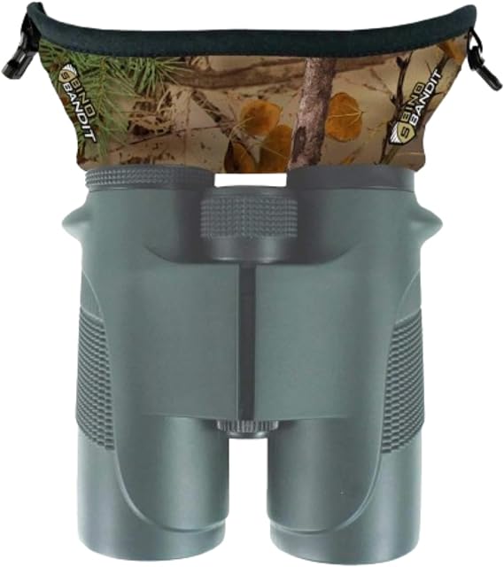 Bino Bandit - Water-Resistant Binocular Eyeshields to Block Glare and Reduce Eye-Strain- Alpine Mountain Camo