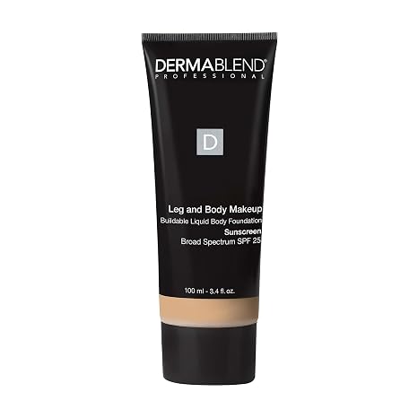 Dermablend Leg & Body Makeup Foundation SPF 25, 20N, 3.4 fl oz