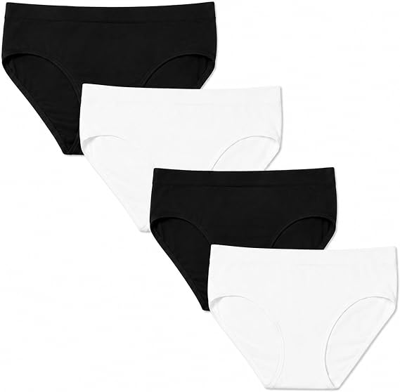 Fruit of the Loom Girls' Stretch Seamless Bikini Briefs