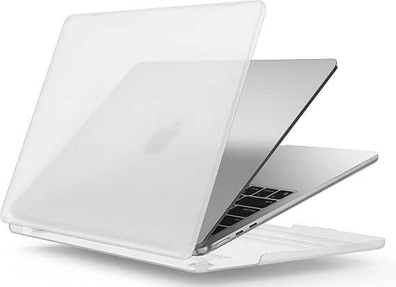 Minesk MacBook Air 15,3 ile Uyumlu M5 (A3448) M4 (A3241) M3 (A3114) M2 (A2941) Polikarbonat Sert Koruyucu Çizilme ve Darbe Önleyici Kılıf (Mat-Şeffaf, 15 inç 2023-2026)