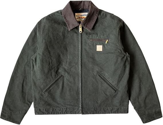 Red Tornado Washed Canvas Jacket Workwear
