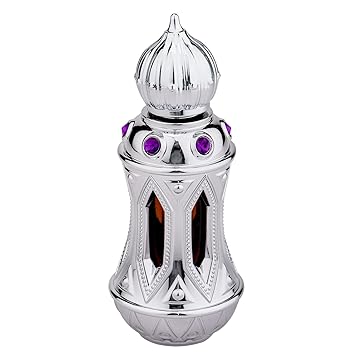 Swiss Arabian Attar Mubakhar - Luxury Products From Dubai - Long Lasting Perfume Oil for Unisex - Blend of Bergamot, Mandarin, Jasmine and Patchouli - Perfect for Date Night or Evening Out - 0.67 oz