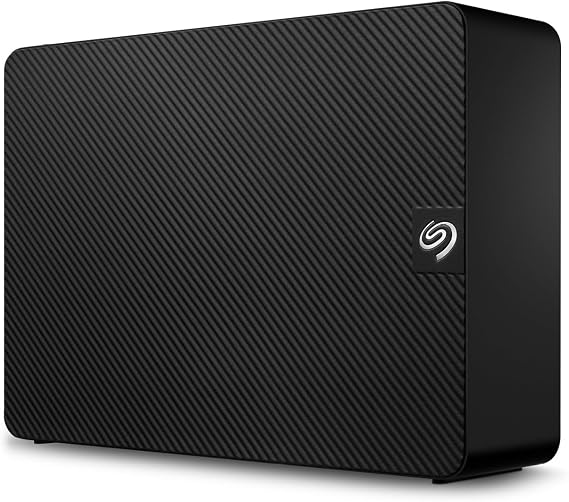 Seagate Expansion 12TB External Hard Drive HDD - USB 3.0, with Rescue Data Recovery Services (STKP12000400)