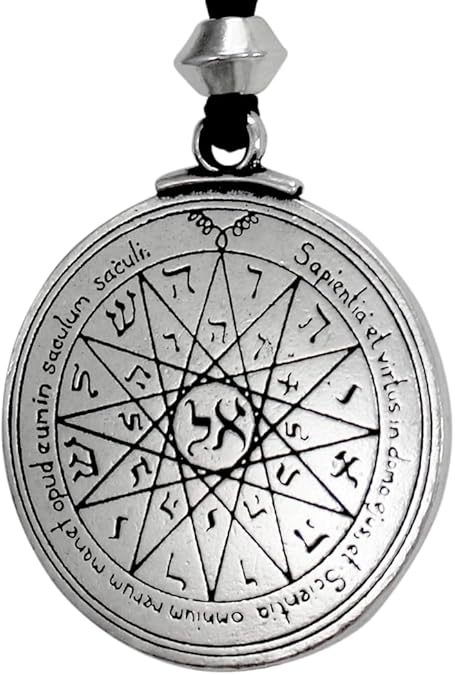 Talisman of Mercury Key of Solomon Pentacle Amulet Necklace
