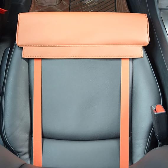 Car Leg Support Extension Pad,Car Seat Modification Leg Support,Car Leg Extender Leg Support Cushion,Seat and Office Chair Extenders Provides Leg Support,Lightbrown