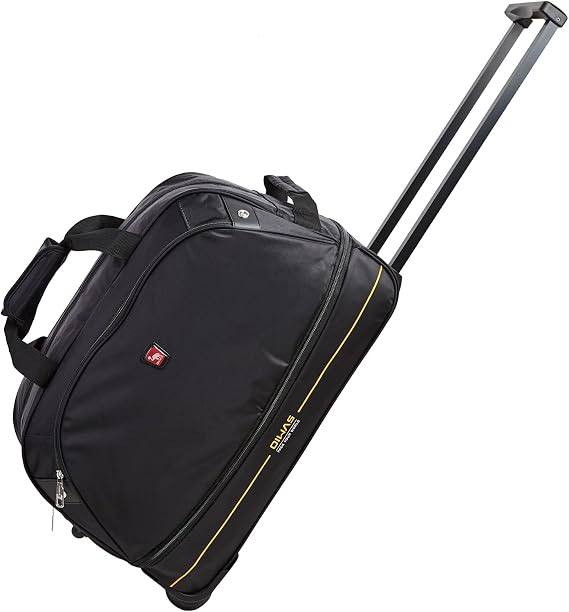 OIWAS Rolling Duffle Bag with Wheels, 22 inch Carry On Bag for Travel