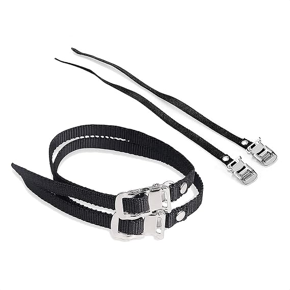1 Pair Bike Pedal Toe Straps