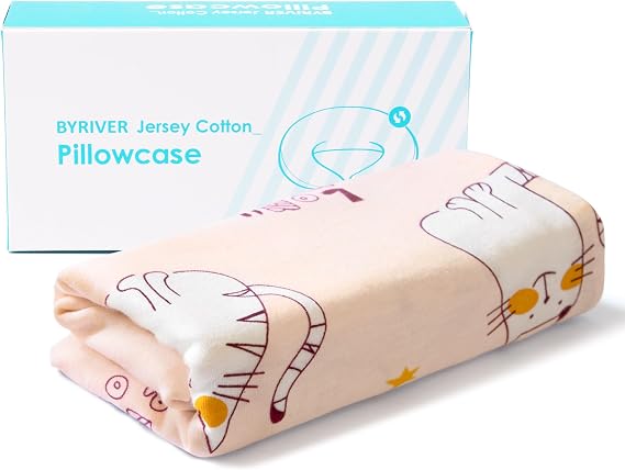 Replacement Pillowcase for BYRIVER Kids Body Pillow(Kitten)