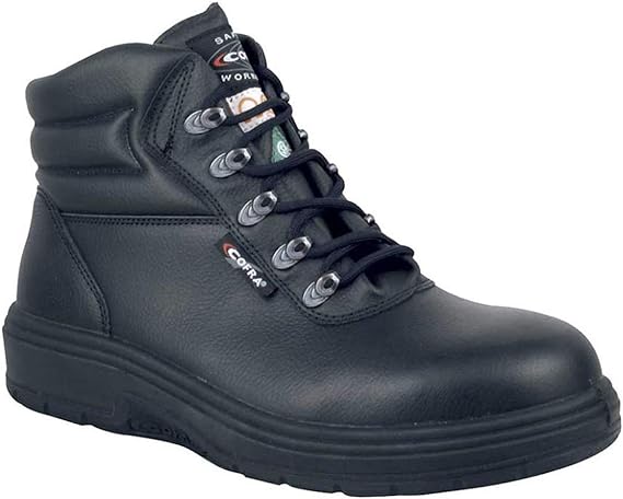 Cofra 82020-CU0.W14 New Asphalt EH PR Safety Boots, 14, Black