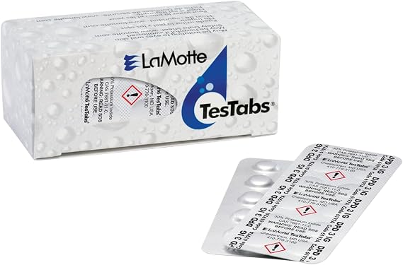 LaMotte Total Chlorine Reagent Tablets, DPD #3: 100/Bx