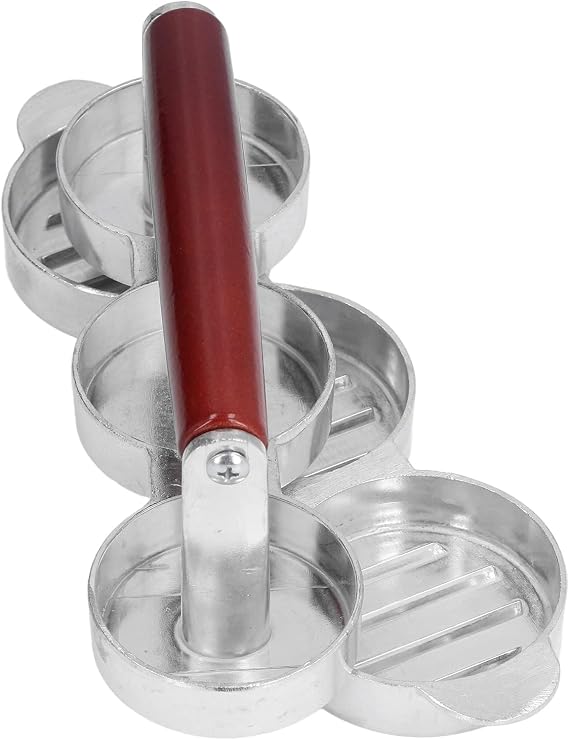 Mini Burger Press, Round Shape Hamburger Press Patty Maker for Picnic for Barbecue