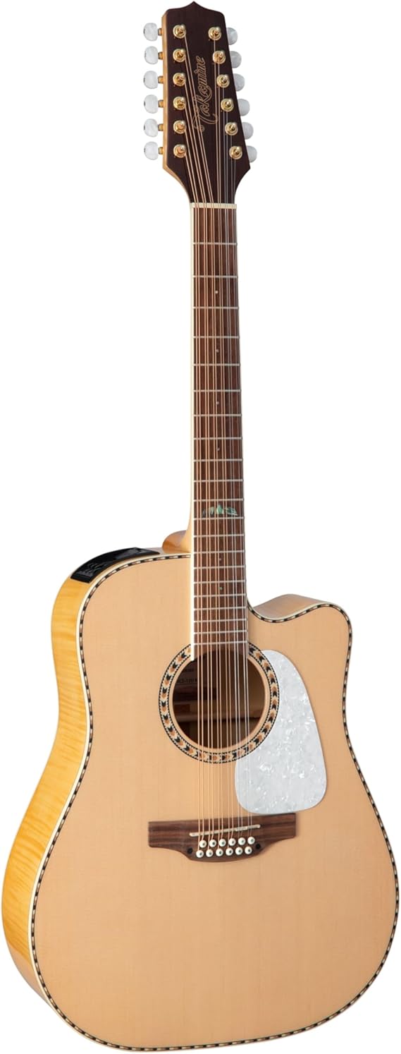 Takamine GD74CE Unison 12-string Acoustic-electric Guitar - Natural