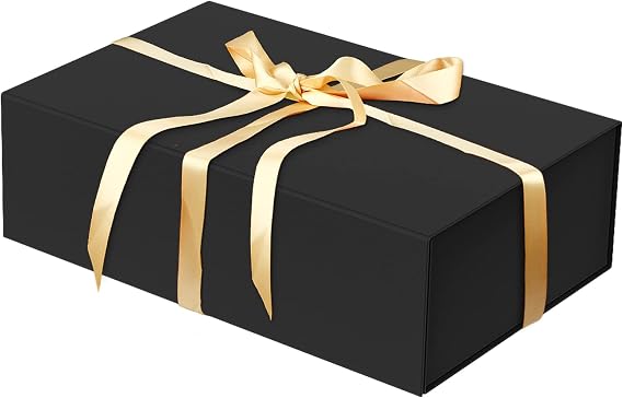 HavrePac Luxury Large Gift Box 13.8"x9"x4.3" Storage Box Ribbon Magnetic Closure for Luxury Packaging Box for Valentine's Day,Mother's Day, Birthdays, Bridal Gifts,Weddings