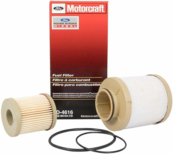 03-07 Ford FD-4616 Motorcraft 6.0L Powerstroke Diesel Oil Fuel Filter