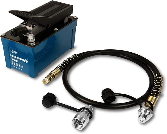TEMCo HP0000 - Air Hydraulic Pump Power Pack Unit 10,000 psi 103 Cubic in Capacity -