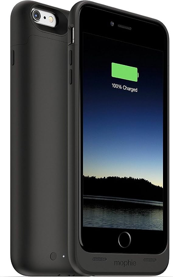 mophie juice pack - Protective Battery Case for iPhone 6 Plus / 6s Plus (2,600mAh) - Black