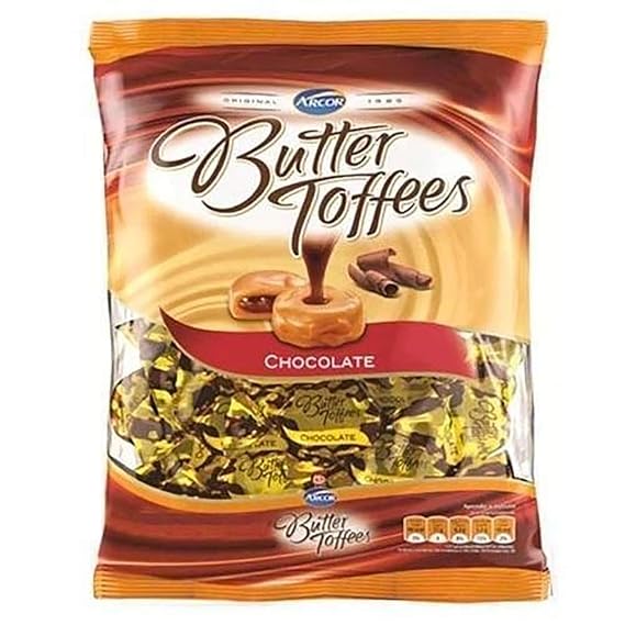 Toffees Chocolate 822 g/Butter Toffes Candies Chocolate Flavor 1lbs 822g_AB