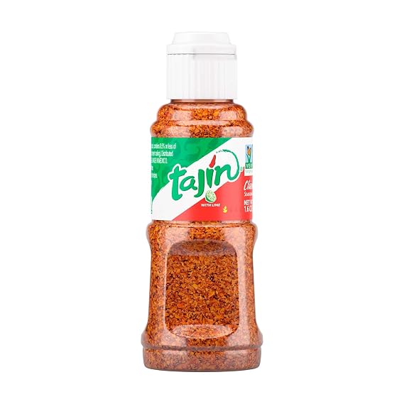 Tajin Clasico Seasoning, Mini Portable Mexican Chili Lime Spice Blend for Fruit, Snacks, Tacos, and Cocktails, Zesty Flavor Enhancer, 1.6 oz (Pack of 1)