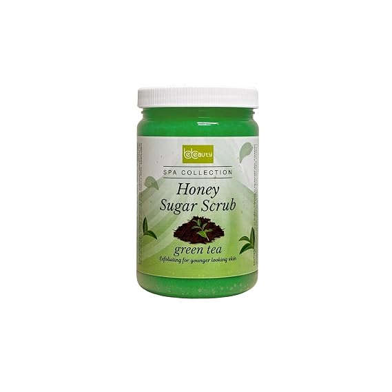 BeBeauty Green Tea Honey Sugar Body Scrub 32 oz
