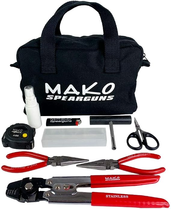 MAKO Spearguns Complete Rigging Tool Kit (Flared Wishbone Insertion Tool)