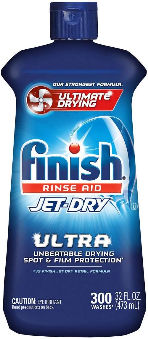 FINISH Rinse AID Jet-Dry Ultra 300 Washes 32 FL OZ (946ml)