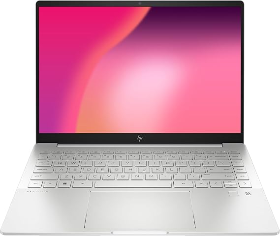 HP Pavilion Laptop, 14" 2880 x 1800 90Hz, Intel Core i7-1355U 10-Core, NVIDIA GeForce RTX 2050 4GB, 16GB DDR4, 2TB SSD, Windows 10 Pro, Backlit KB, Wi-Fi 6E, Bluetooth 5.3, 5MP Camera, Silver