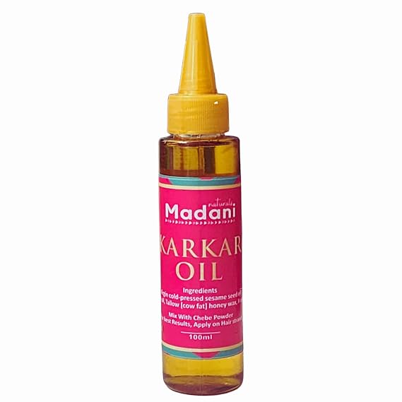 Karkar Oil to Stop Hair loss, Strenghten Hair and Promote Hair Growth Reduce Dryness - Increase Moisture 100ml