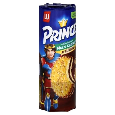 Prince Multicereals Chocolate Biscuits 293g Pack of 6