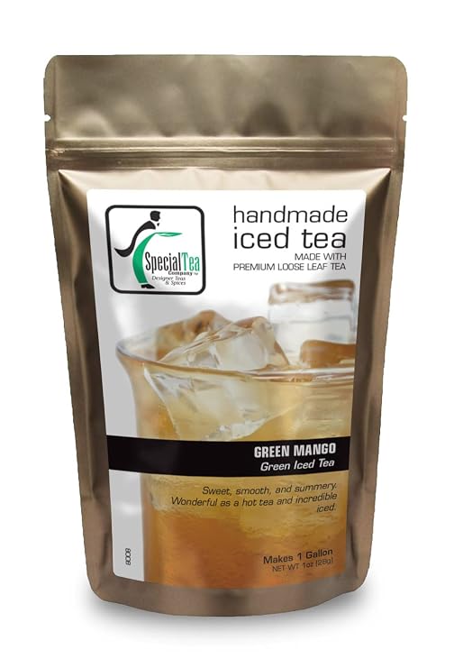 Special Tea Green Mango Green Tea Iced Tea