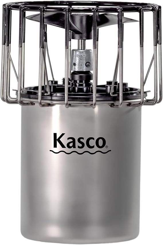 Kasco Deicer 1/2 HP Lake & Pond De-icer 120V Single Phase with 150 Ft Electric Power Cord | Water Deicer for Ponds, Lakes & Dock Bubbler