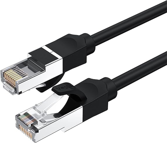 VegGieg Cat6 1000Mbps Gigabit FTP RJ45 Ethernet Network Cable 5 Meters