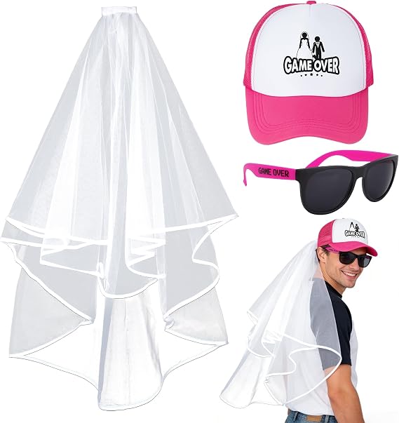 Stag Do Accessories for Men, Bachelor Party Stag Night Supplies