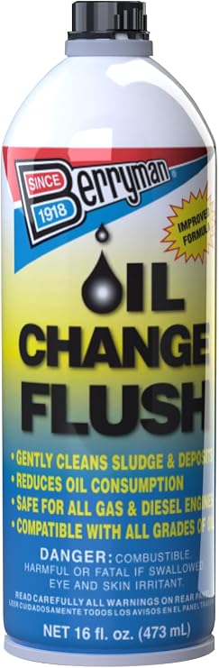Berryman 1216 Oil Change Flush, 16-Ounce