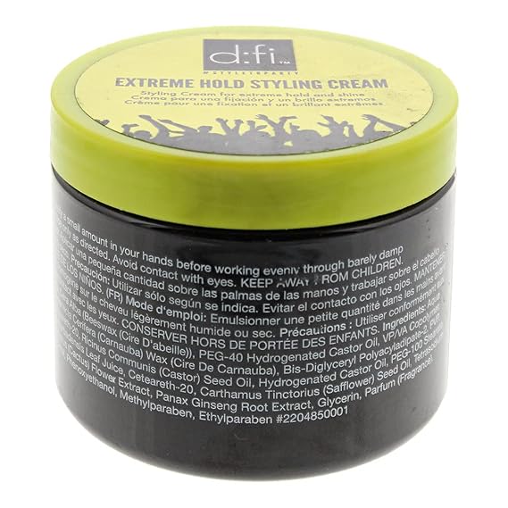 D:FI HAIR Extreme Hold Styling Cream, 5.3 Ounce