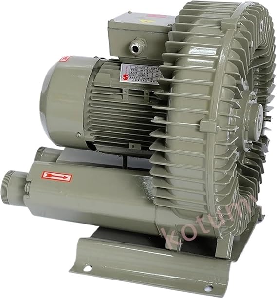 Powerful Vortex Gas Pump - 1500W High Pressure Blower for Fish Pond Aeration and Industrial Use(1500W 220v)