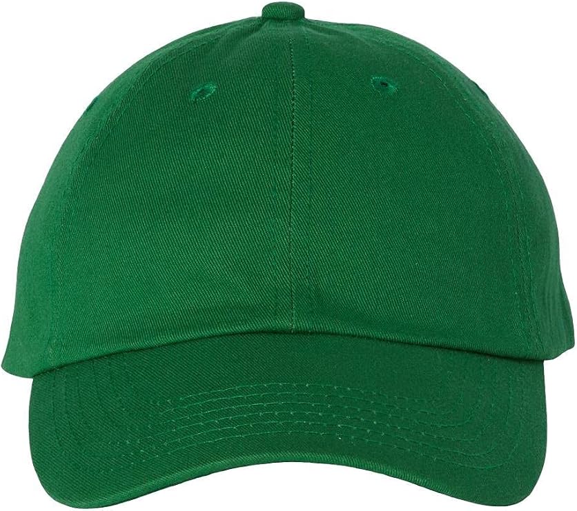 Adult Bio-Washed Classic Dad Hat - VC300A - Adjustable - Kelly