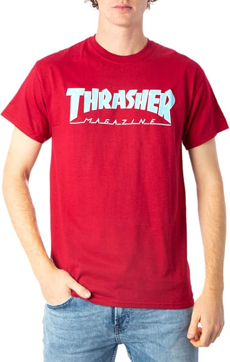 Thrasher Men's Outlined Short Sleeve T Shirt