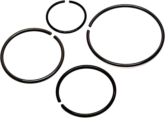 35mm Retaining Snap Rings for Shafts Phosphated Spring Steel DIN 7993 A G05B (Pack of 20)