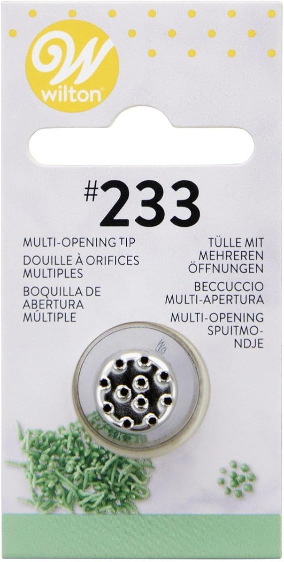 Wilton No.233 Decorating Tip, Multi-Opening